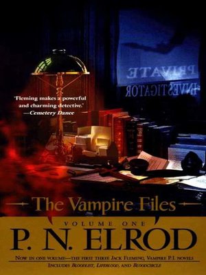 cover image of The Vampire Files, Volume One